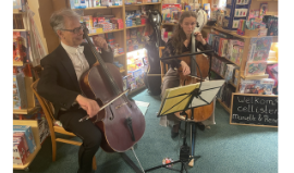 Kinderboekenweek 2026 Cellisten spelen klassieke muziek