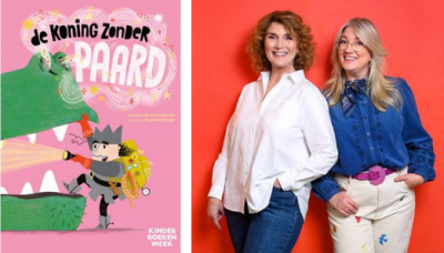 De makers van het Prentenboek van de Kinderboekenweek op bezoek 