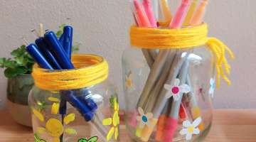 Kleurrijk pennenpotje versieren 3 april 13.00  - 14.00 uur