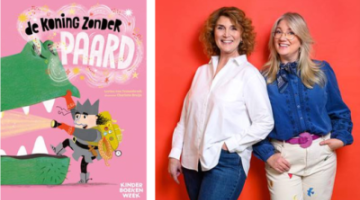 De makers van het Prentenboek van de Kinderboekenweek op bezoek 