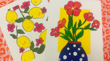 Jeugdland Zomer schilderij kleurstroom